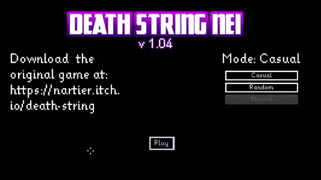 Awesome New Music for Death String Nei's Title Screen!