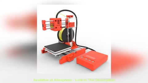 ⚡️ EasyThreed 3D Printer Kit Desktop Mini Print Size 100x100x100mm 3D Printing Toy Design Models