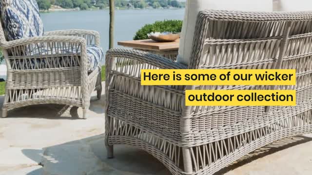 Wicker Outdoor Furniture