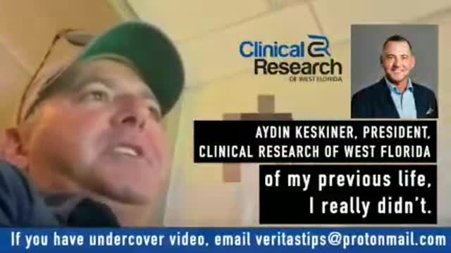 Project Veritas - Aydin Keskiner, 20 year Pfizer contractor, "Skeptical of the Science"
