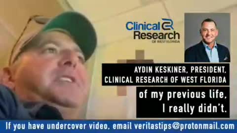 Project Veritas - Aydin Keskiner, 20 year Pfizer contractor, "Skeptical of the Science"