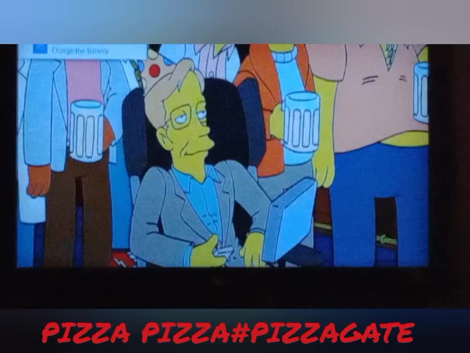 STEPHEN HAWKING PIZZA PIZZA PIZZA #PIZZAGATE