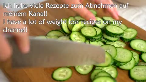 This Cucumber Salad Burns fat while you sleep.Have dinner and lose weight.
