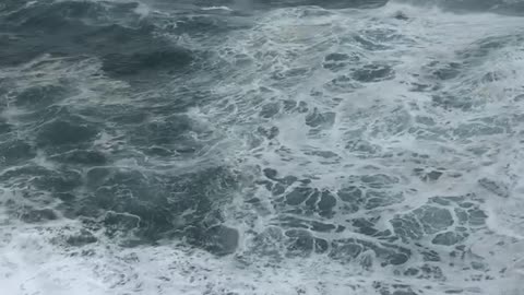 Massive Wave Crashes Into 4th Floor Window