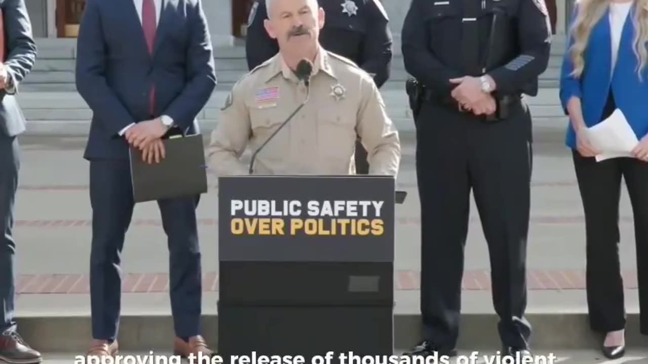 Riverside County Sheriff Calls Out California Gov. Swamprat Newsom