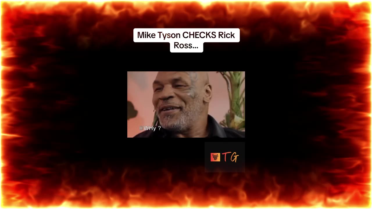 👀😵 Mike Tyson CHECKS Rick Ross !! 😵👀#miketyson #rickross #viral #youtubevideo #fyp