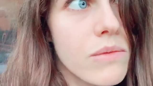 alexandra daddario eyes with cup of Tea