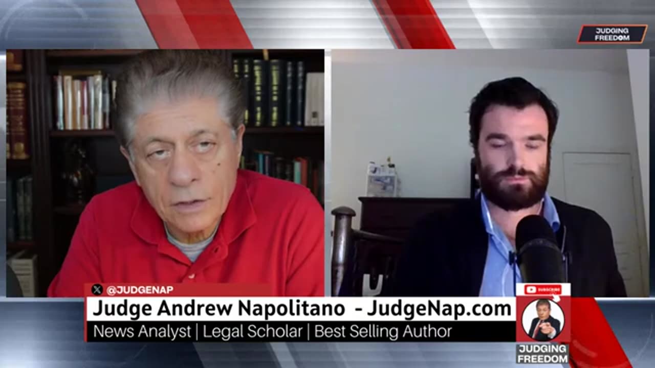 Judge Napolitano - Judging Freedom - Connor Freeman: IDF Killing Children Everyday