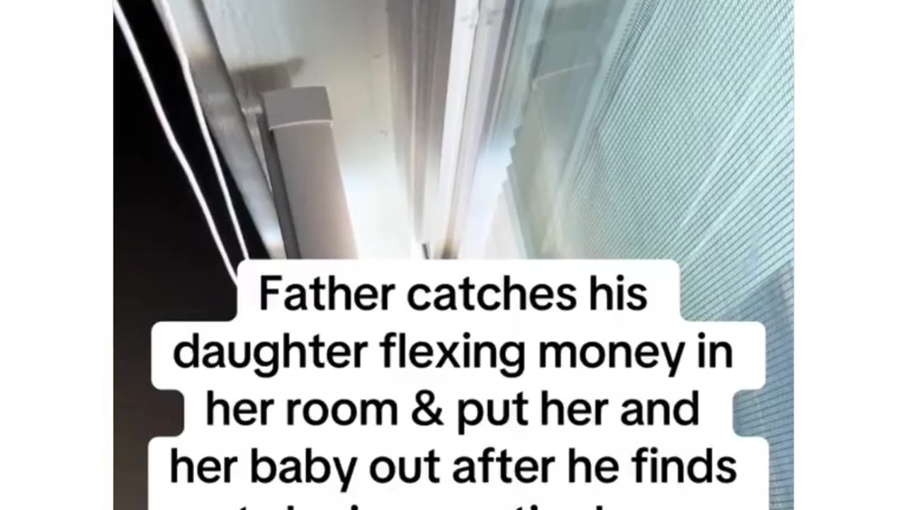 Disturbing video: Father violently kicks out daughter for stripping 😱🚪👧🏻 #shocking