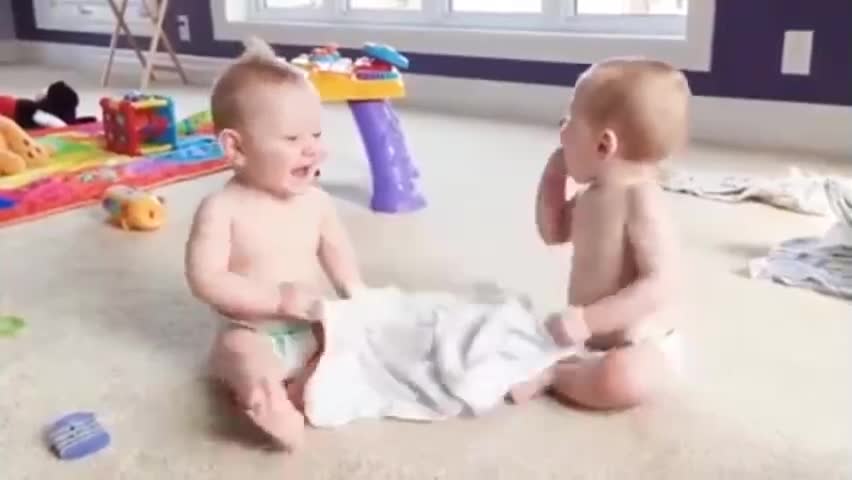 Best Funny video of twin babies compilation.Part-2