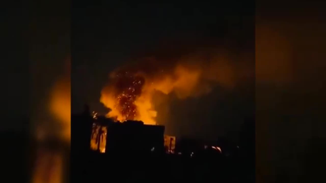 Recent Israeli bombing resulted in the tents of displaced families being engulfed in flames