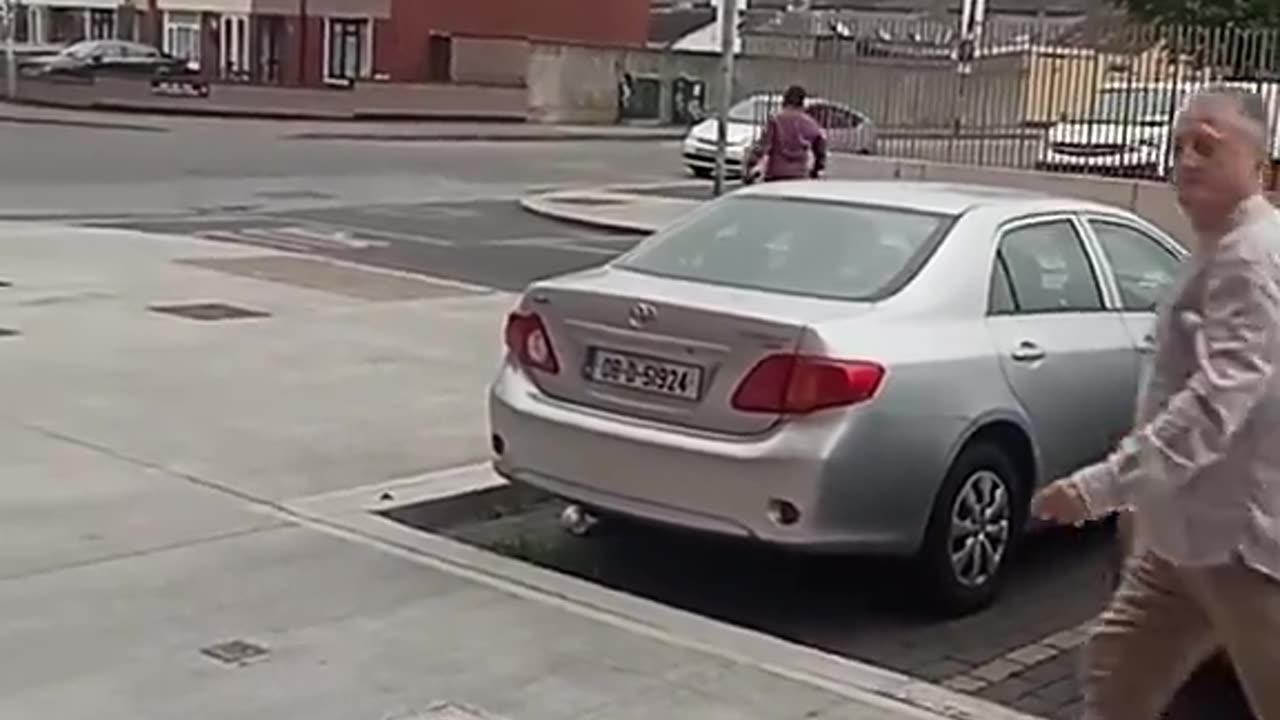 African man caught illegally dumping rubbish in Dublin.