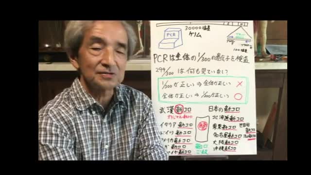 【129】PCR検査では、何もわからない - 大橋眞