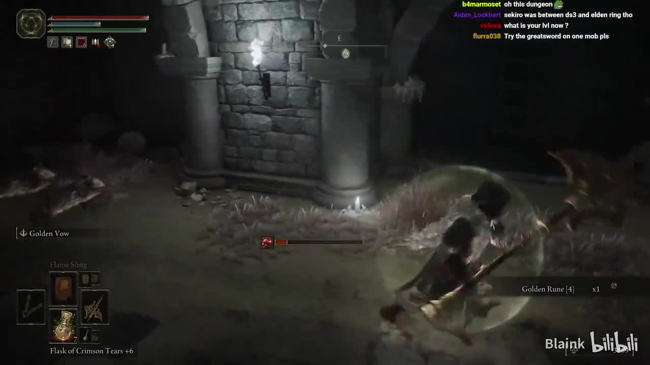 squirting a lot. Blood.
