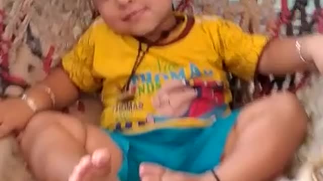 Little baby falling asleep moment video || cutest baby funny video