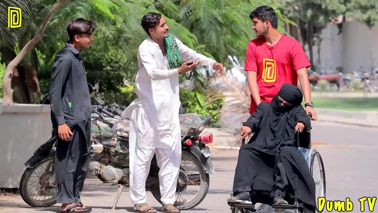 #@ funny wheel chair video##
