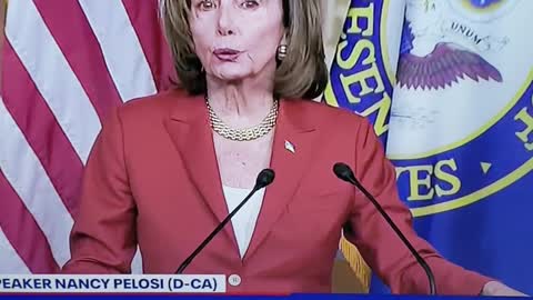 Nancy Pelosi Briefing Weird Hand Gestures and Displays