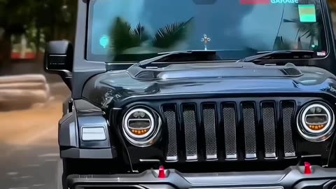 Black modified thar 4k video
