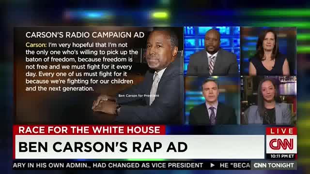 Christopher Harris on Don Lemon- Ben Carson Rap Ad