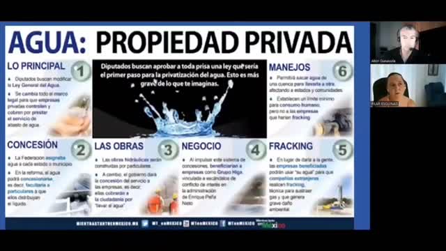 16ago2022 La ESCASEZ DE AGUA en España ES PROVOCADA ARTIFICIALMENTE · Privatizacion del agua publica · No es SEQUIA, es SAQUEO · La Mafia del Agua en España, con la Licenciada en Derecho de Aguas: Pilar Esquinas · Abogado contra la Demagogia || RES