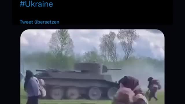 Looks like MORE "Fake Footage" from Ukraine.