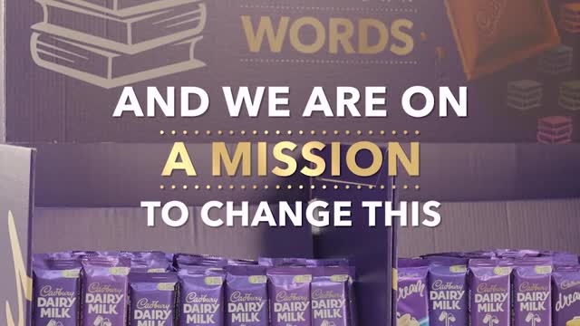 Translate just one word and ignite a child's love for reading witih Cadbury Dairy Milk