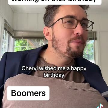 Different Generations working on their Birthday