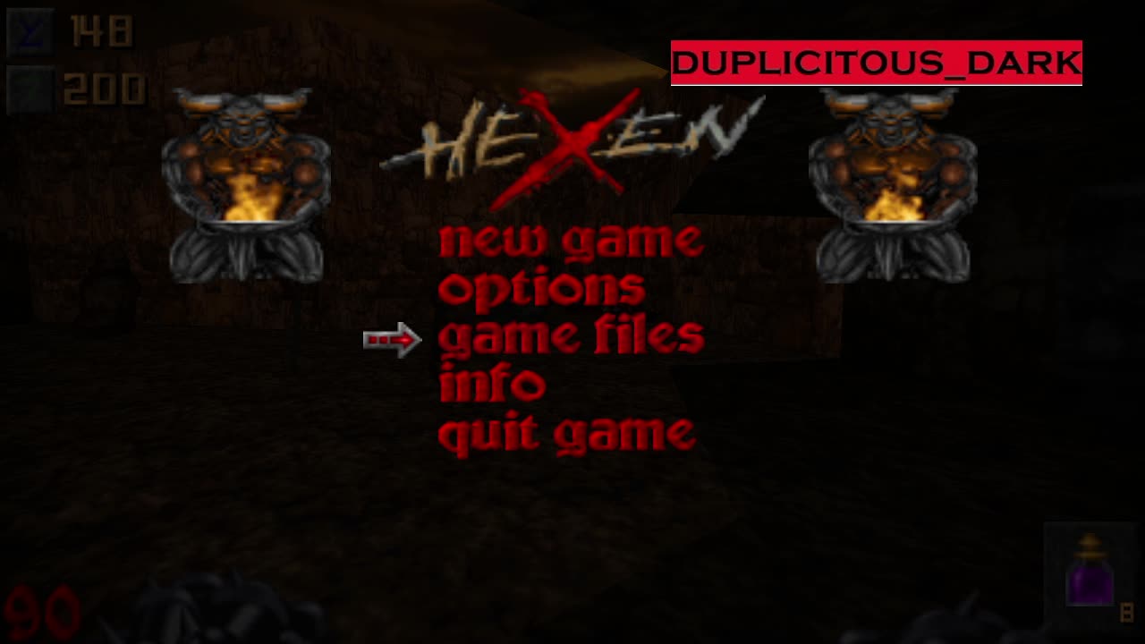 Hexen letsplay part 1 --Enraged Barbarian slaughters occult hordes