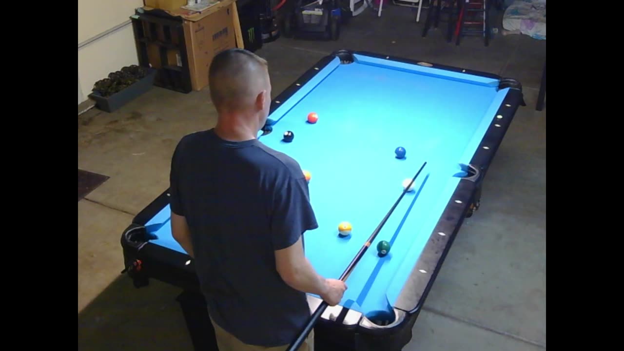 How NOT to shoot a rack of 9-ball