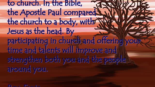 Daily Message from Rev. Ernie, September 7 2022