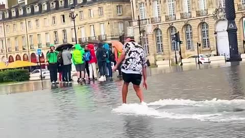 Water skating