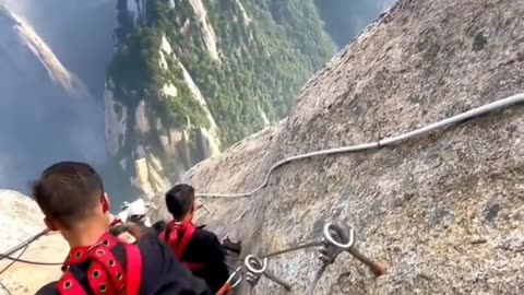 Mount Huashan China Is One Of The 5 Famous Sacred Mountains In China