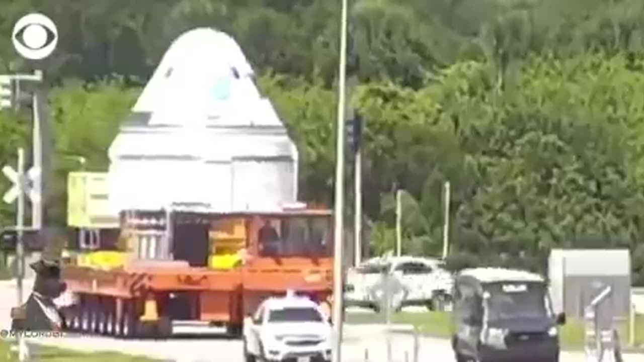 It turns out that the Boeing Starliner had hatch fall off during transportation to launch