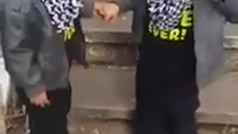 Twin Cries when Brother Goes Down Stairs without Him