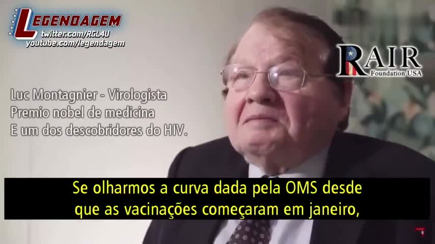 Premio Nobel em Virologia afirma que vacinados criam variantes