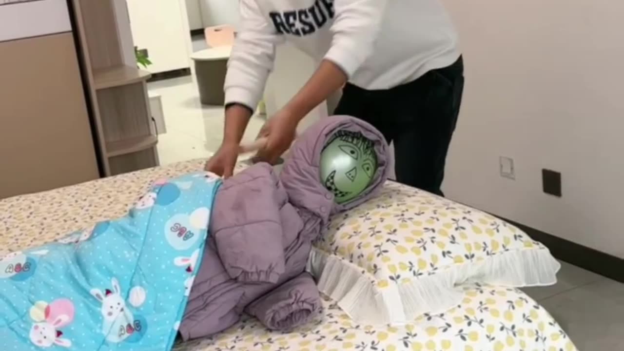 Very intelligent and clever child.