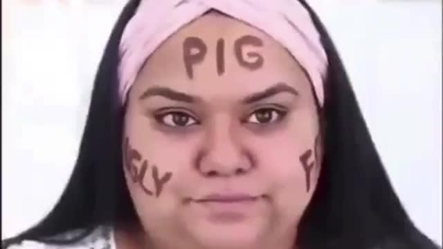 Fat woman who will never know better <3