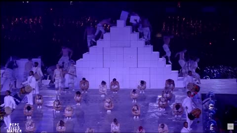 Creation of Pyramid 2012 Olympics