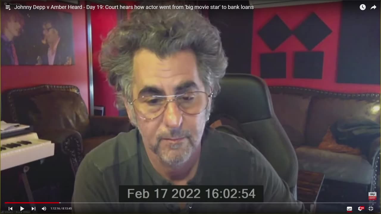 Couples react: Depp vs Heard trial, day 19 - Video Deposition of Bruce Witkin