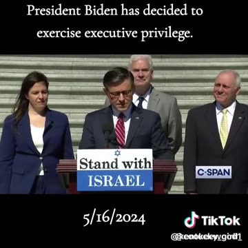 President Biden has decided to exercise executive privilege