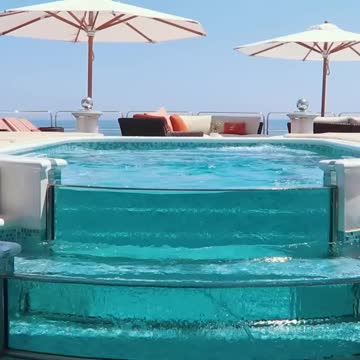 beautiful view of the yacht