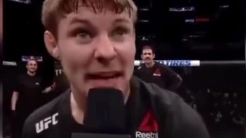 Bryce Mitchell Hilarious Post Fight Interview