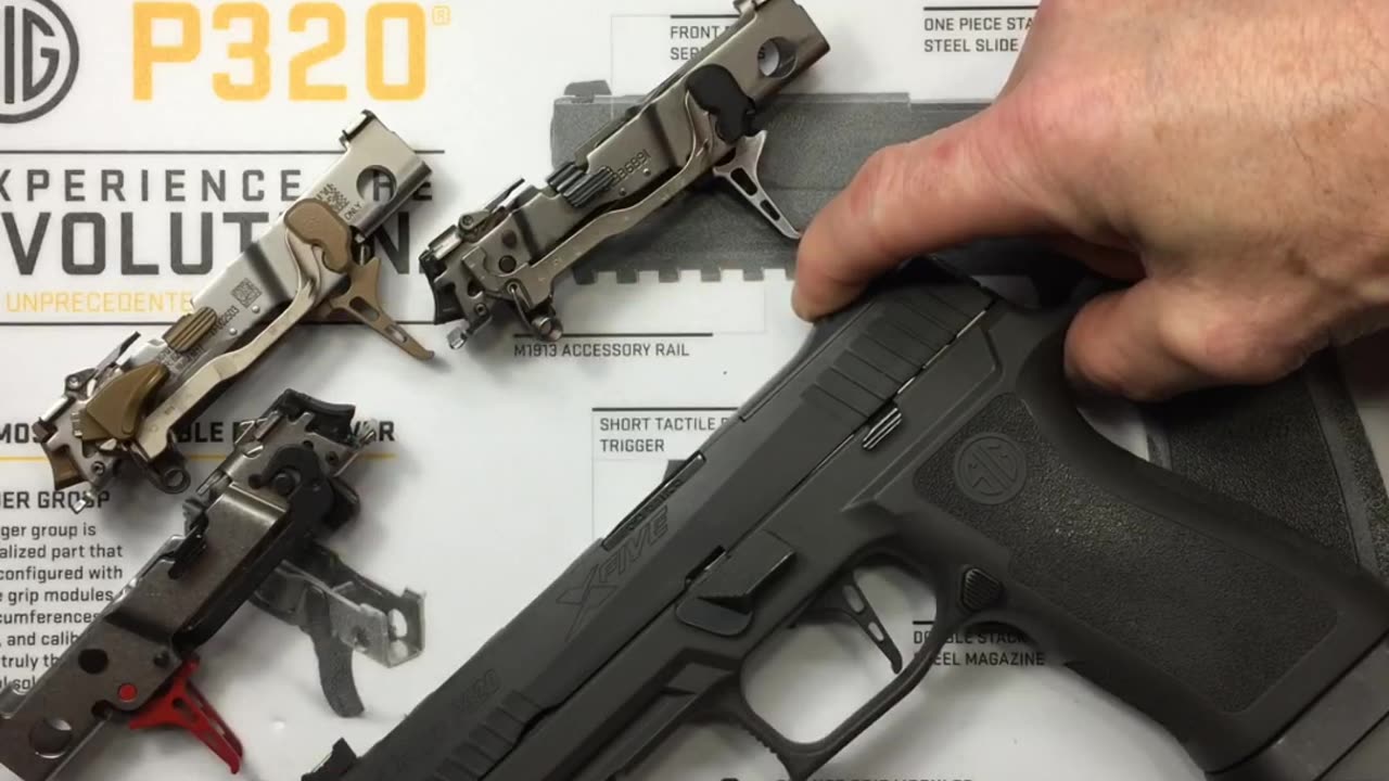 SG Armory Craft P320 dual adjustable trigger installation & adjustment video