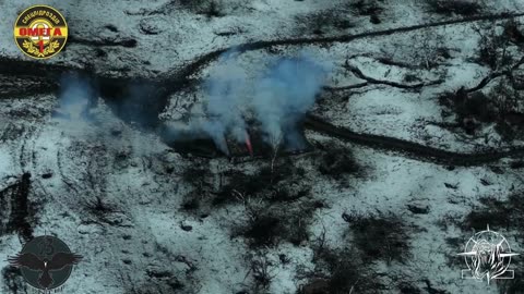 Ukrainians Lighting Up Russian Dugouts and More