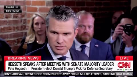 Pete Hegseth lines out Trump’s agenda during press conference in DC