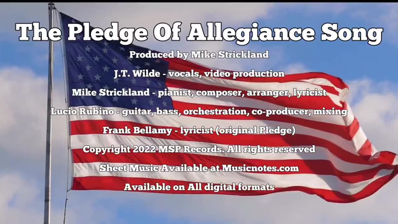 The Pledge of Allegiance Song