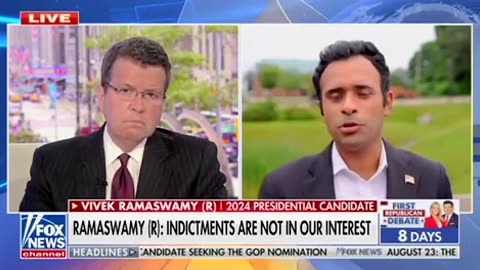 Never-Trump Neil Cavuto tries to bait Vivek Ramaswamy into flipping on Trump But this happened