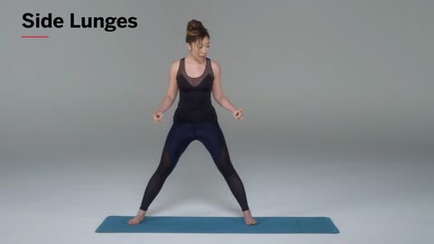 Side Lunges for Lean Legs