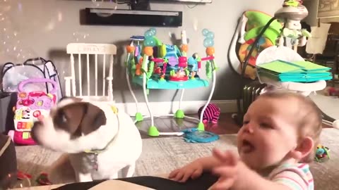 Funny Baby Videos - Joyful Baby Babbles And Cuddles