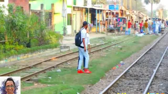 ##Best Of Train Horn Prank Reaction on Public..😂 😂 😂 😂 😂